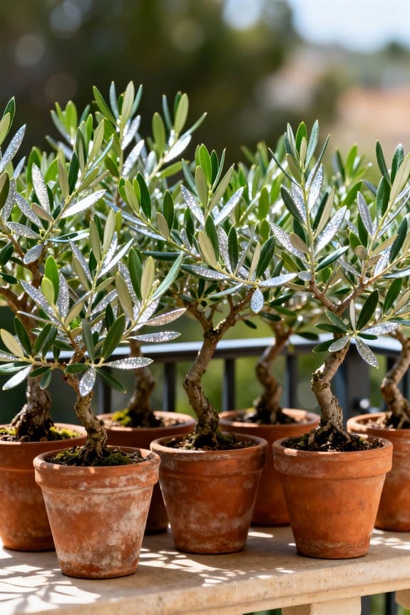 bonsai olive trees selection