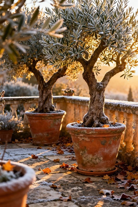 bring olive tree indoors