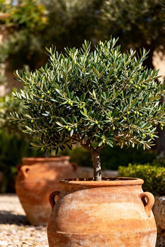 dwarf olea europaea considerations