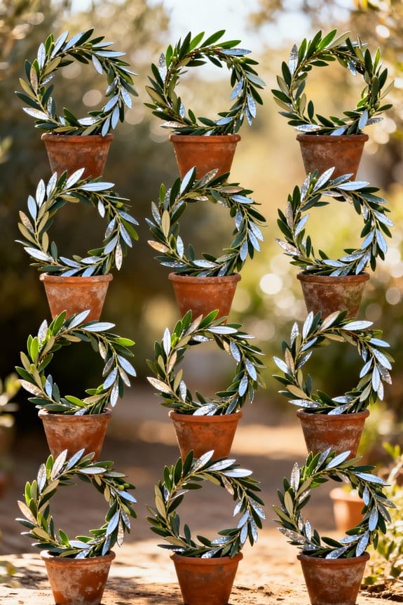 elegant olive branch decor