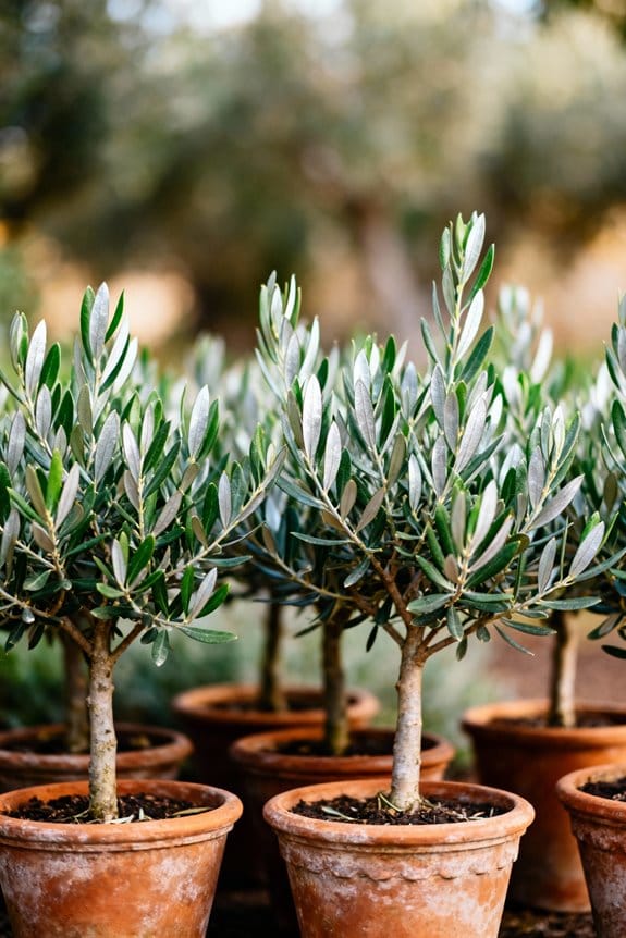 established olive trees 2025