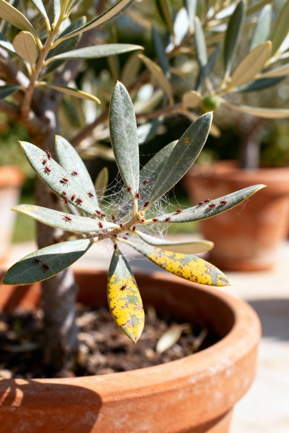 identifying spider mites infestation