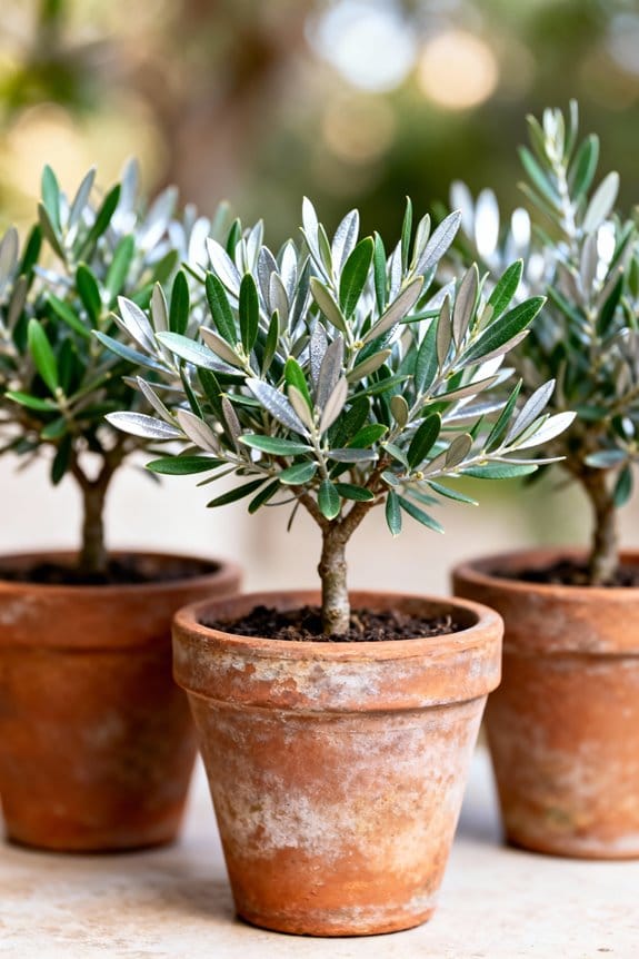 indoor dwarf olive trees