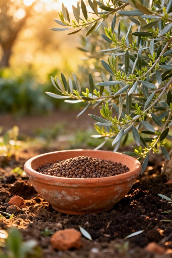 march olive tree fertilization