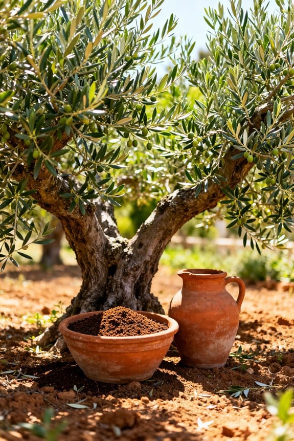 micronutrient feeding for olives