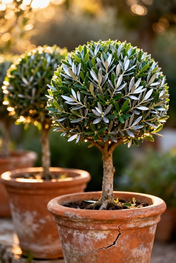 olive tree topiary styles