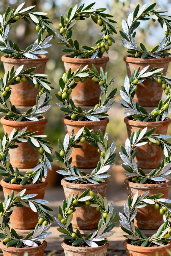 olive wreaths for d cor